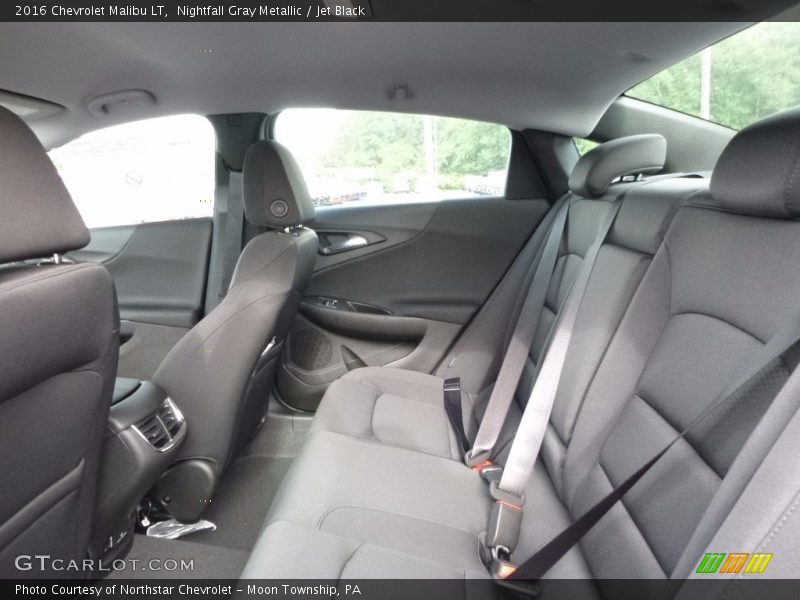 Nightfall Gray Metallic / Jet Black 2016 Chevrolet Malibu LT