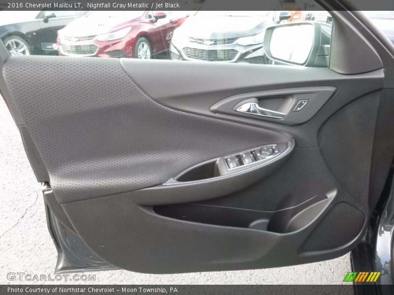 Nightfall Gray Metallic / Jet Black 2016 Chevrolet Malibu LT