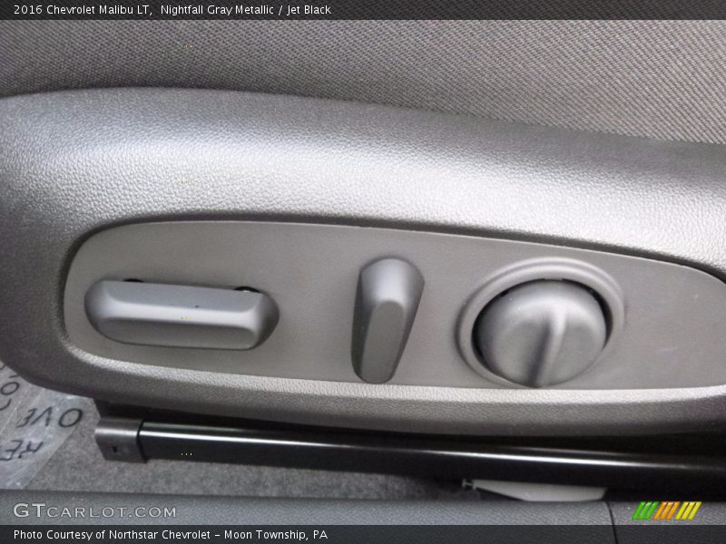 Nightfall Gray Metallic / Jet Black 2016 Chevrolet Malibu LT