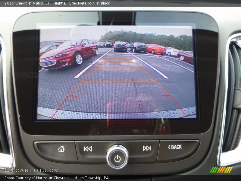 Nightfall Gray Metallic / Jet Black 2016 Chevrolet Malibu LT
