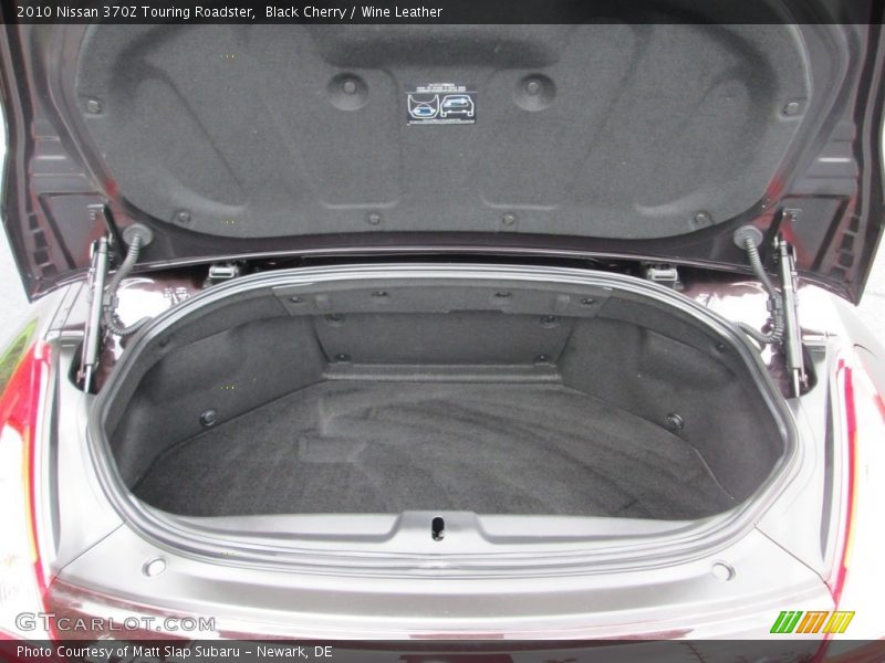 Black Cherry / Wine Leather 2010 Nissan 370Z Touring Roadster
