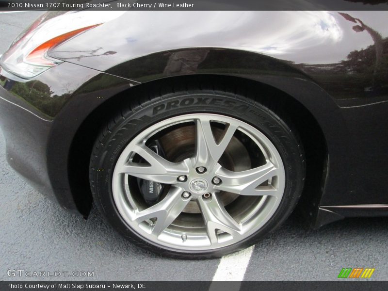 Black Cherry / Wine Leather 2010 Nissan 370Z Touring Roadster