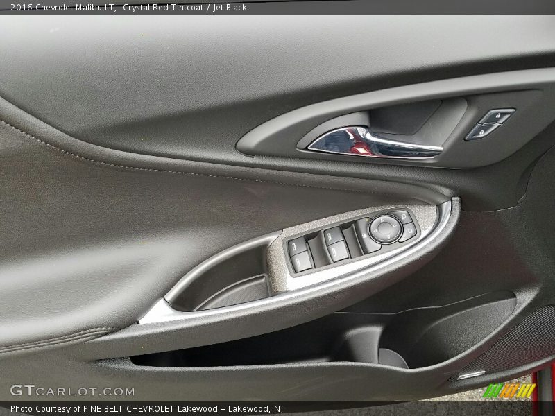 Crystal Red Tintcoat / Jet Black 2016 Chevrolet Malibu LT
