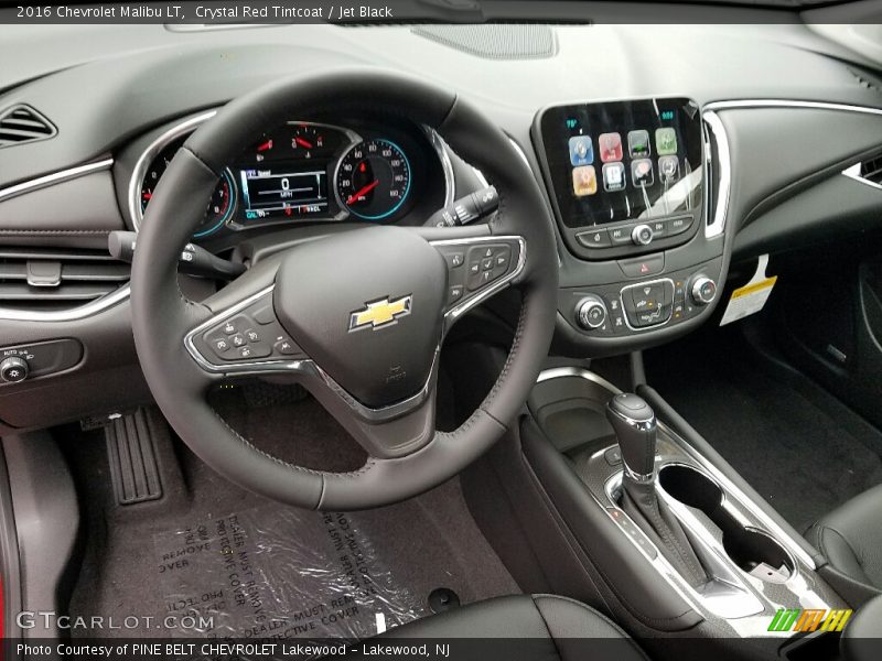 Crystal Red Tintcoat / Jet Black 2016 Chevrolet Malibu LT