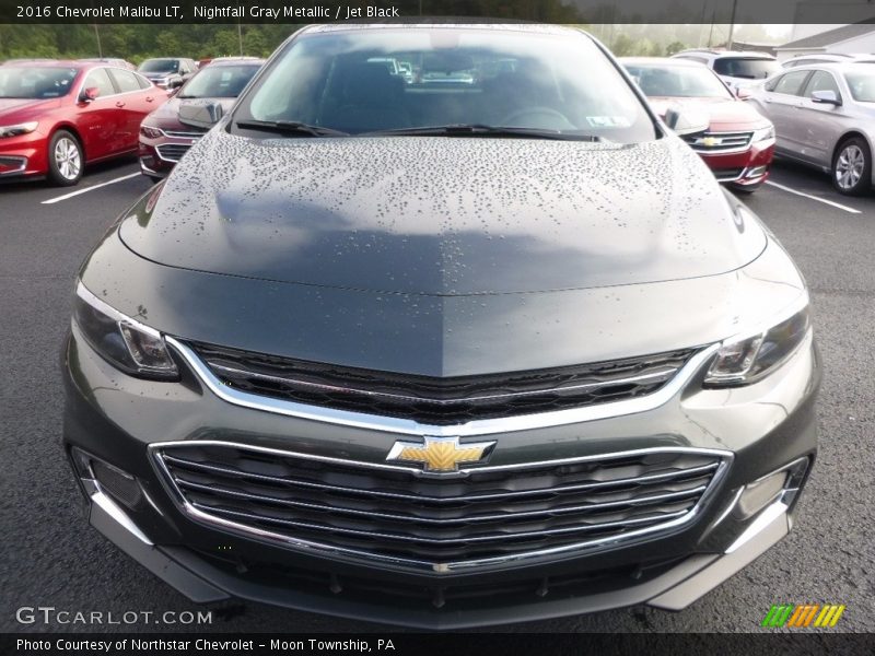 Nightfall Gray Metallic / Jet Black 2016 Chevrolet Malibu LT
