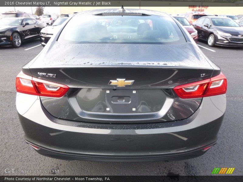 Nightfall Gray Metallic / Jet Black 2016 Chevrolet Malibu LT