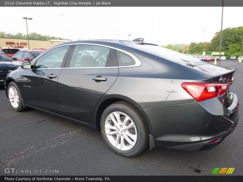 Nightfall Gray Metallic / Jet Black 2016 Chevrolet Malibu LT