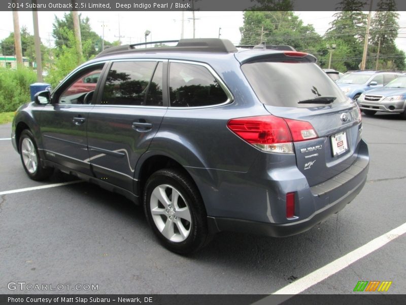 Deep Indigo Pearl / Black 2014 Subaru Outback 2.5i Limited