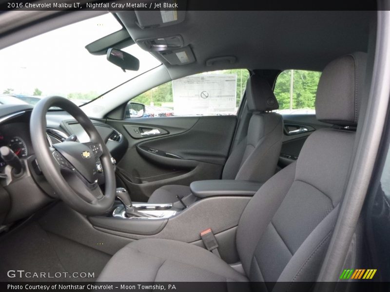 Nightfall Gray Metallic / Jet Black 2016 Chevrolet Malibu LT