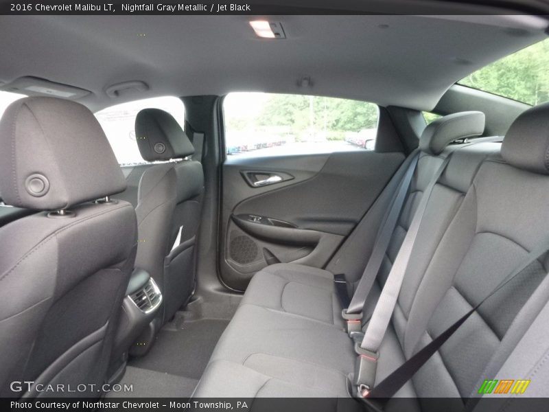 Nightfall Gray Metallic / Jet Black 2016 Chevrolet Malibu LT