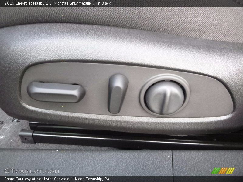 Nightfall Gray Metallic / Jet Black 2016 Chevrolet Malibu LT
