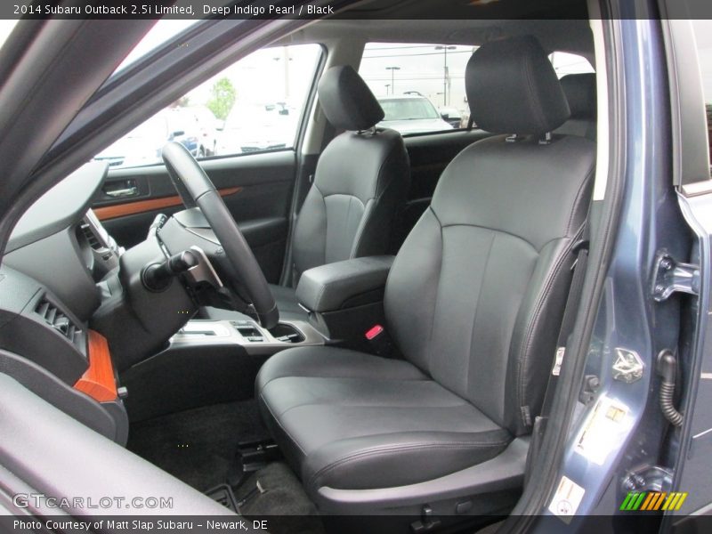 Deep Indigo Pearl / Black 2014 Subaru Outback 2.5i Limited