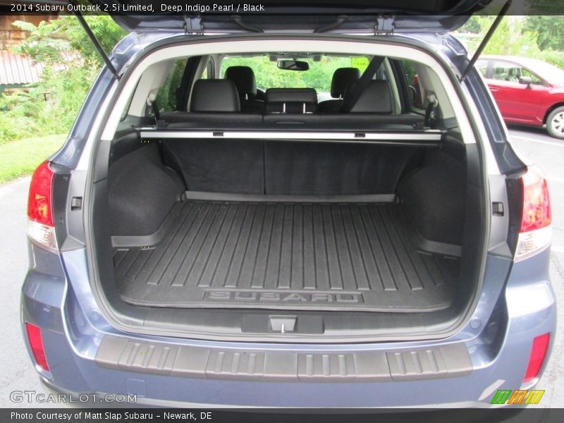 Deep Indigo Pearl / Black 2014 Subaru Outback 2.5i Limited
