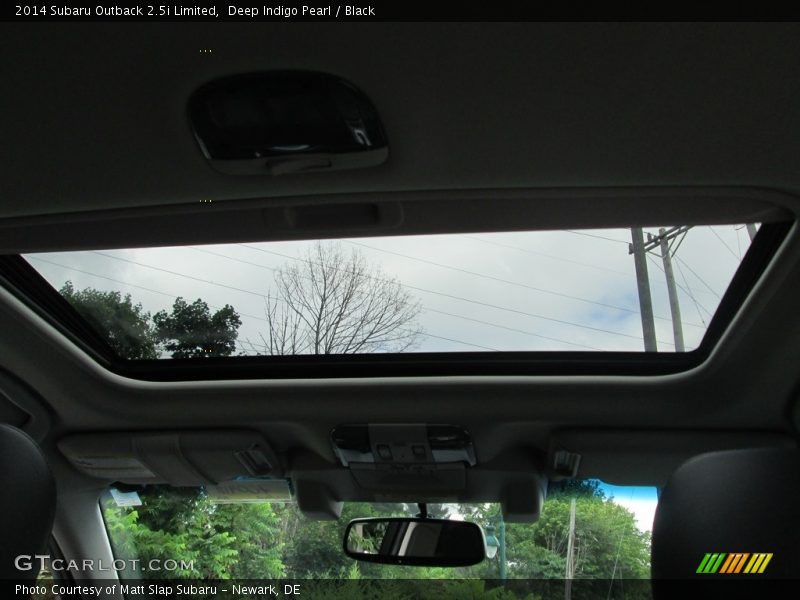 Deep Indigo Pearl / Black 2014 Subaru Outback 2.5i Limited