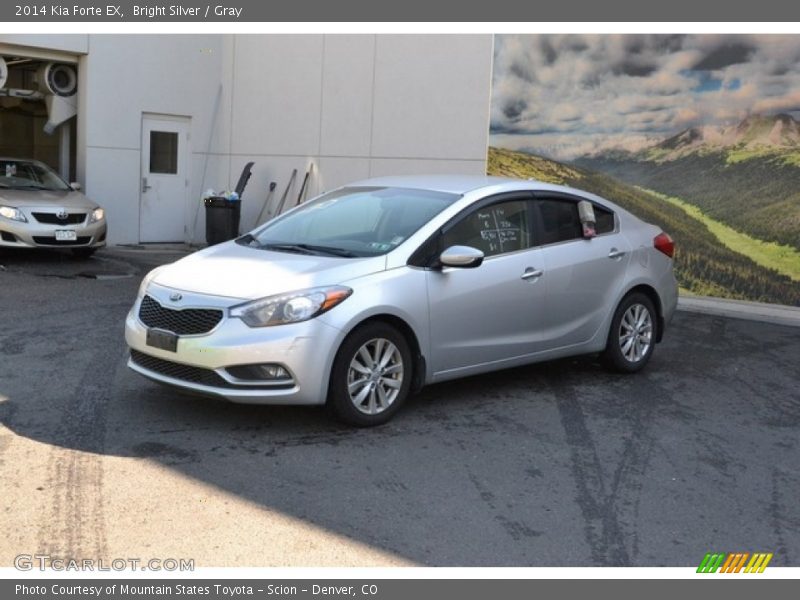 Bright Silver / Gray 2014 Kia Forte EX