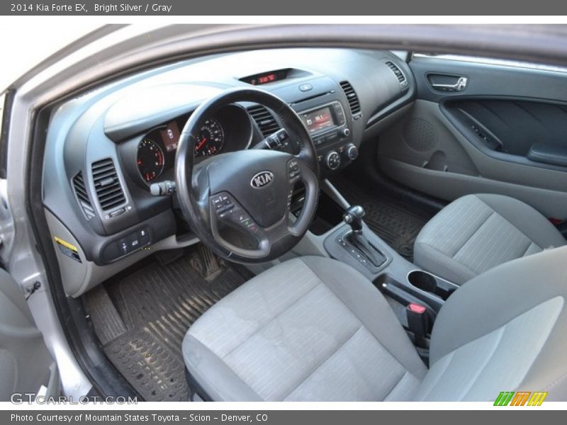 Bright Silver / Gray 2014 Kia Forte EX