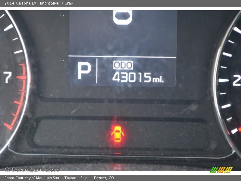 Bright Silver / Gray 2014 Kia Forte EX