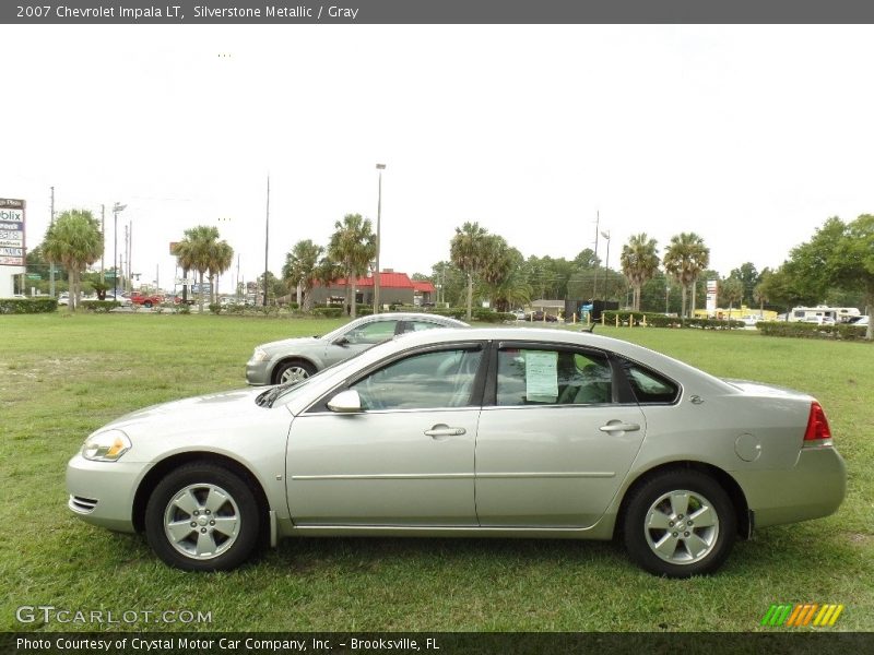 Silverstone Metallic / Gray 2007 Chevrolet Impala LT