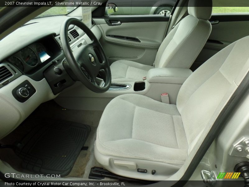 Silverstone Metallic / Gray 2007 Chevrolet Impala LT