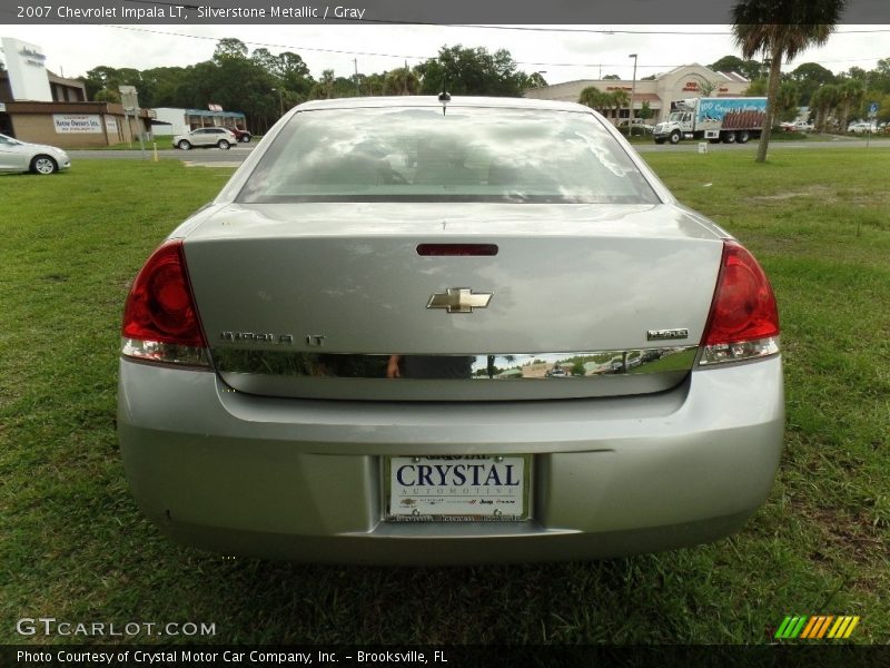 Silverstone Metallic / Gray 2007 Chevrolet Impala LT