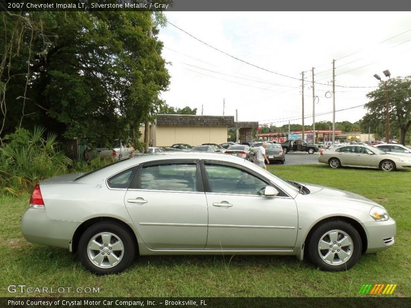 Silverstone Metallic / Gray 2007 Chevrolet Impala LT