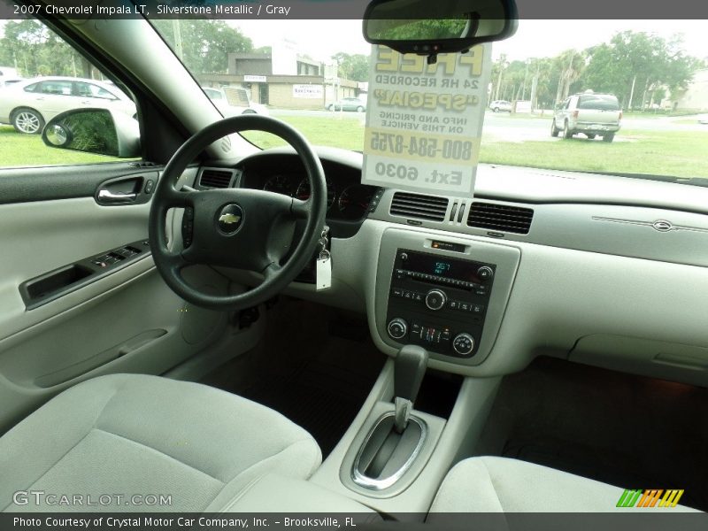 Silverstone Metallic / Gray 2007 Chevrolet Impala LT
