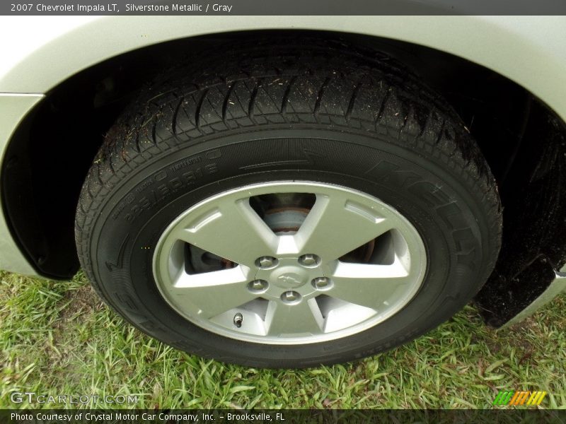 Silverstone Metallic / Gray 2007 Chevrolet Impala LT