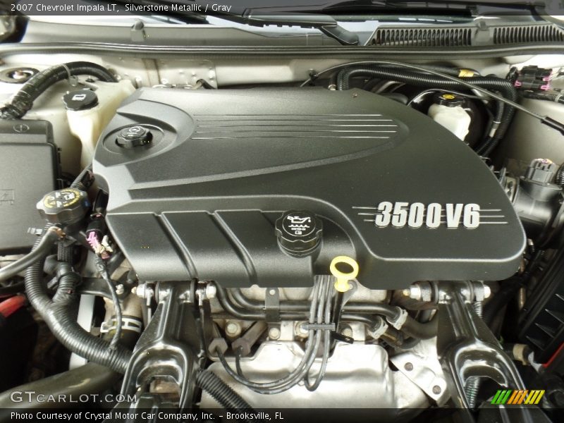 Silverstone Metallic / Gray 2007 Chevrolet Impala LT