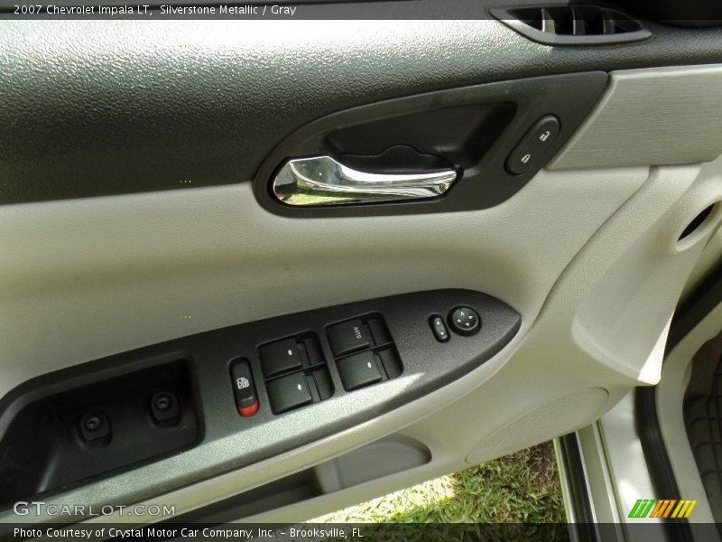 Silverstone Metallic / Gray 2007 Chevrolet Impala LT
