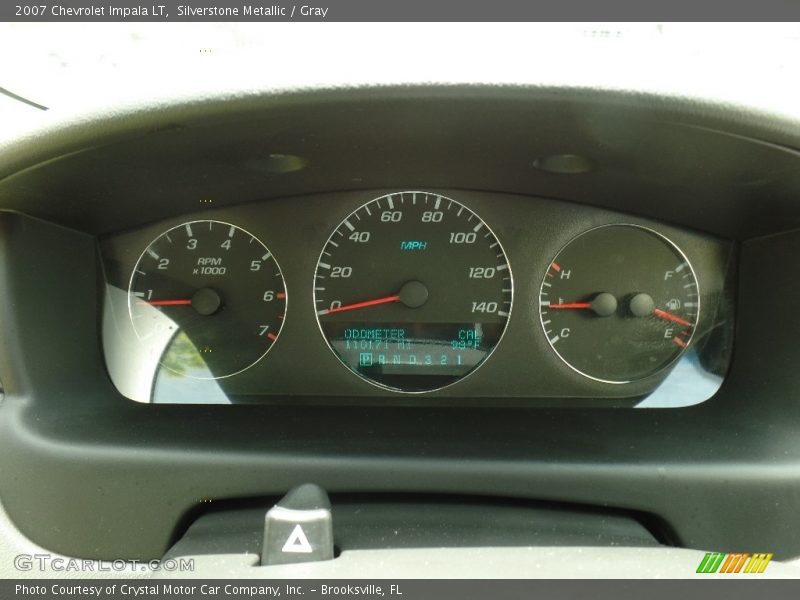 Silverstone Metallic / Gray 2007 Chevrolet Impala LT
