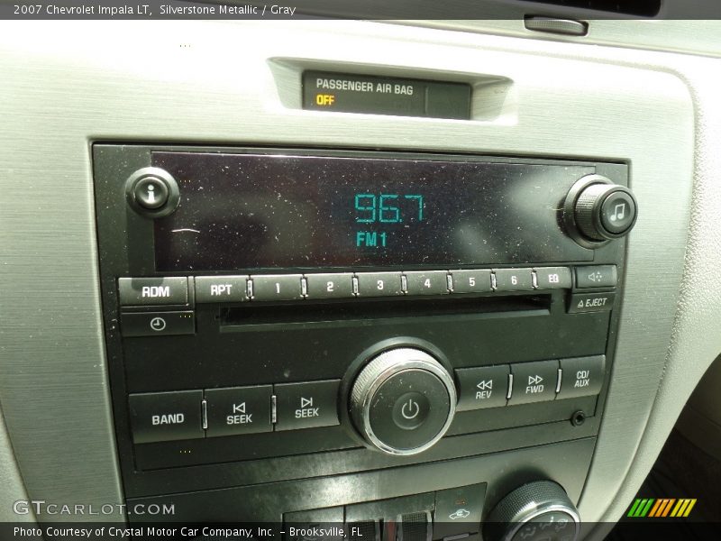 Silverstone Metallic / Gray 2007 Chevrolet Impala LT