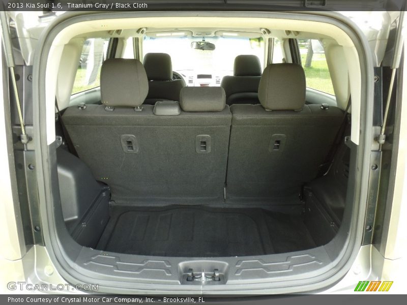 Titanium Gray / Black Cloth 2013 Kia Soul 1.6