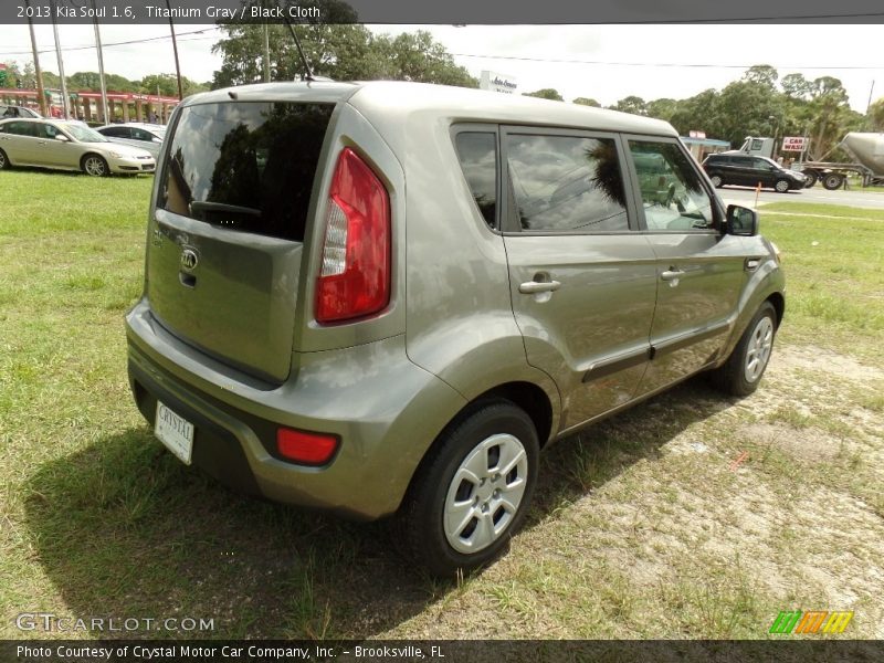 Titanium Gray / Black Cloth 2013 Kia Soul 1.6