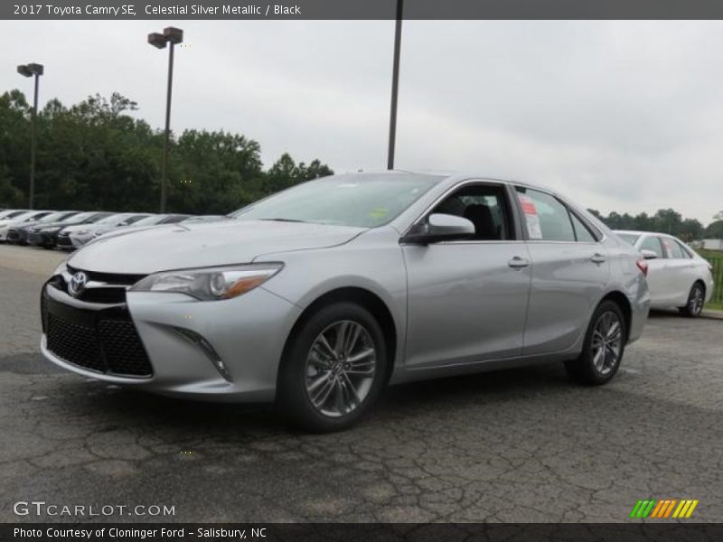 Celestial Silver Metallic / Black 2017 Toyota Camry SE