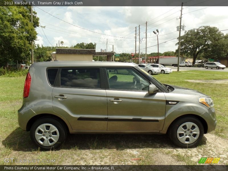 Titanium Gray / Black Cloth 2013 Kia Soul 1.6