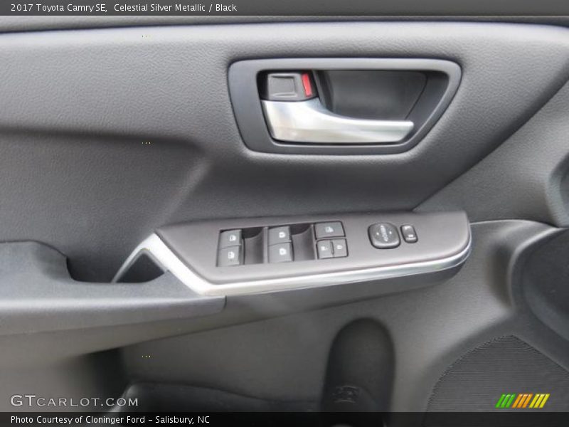 Celestial Silver Metallic / Black 2017 Toyota Camry SE