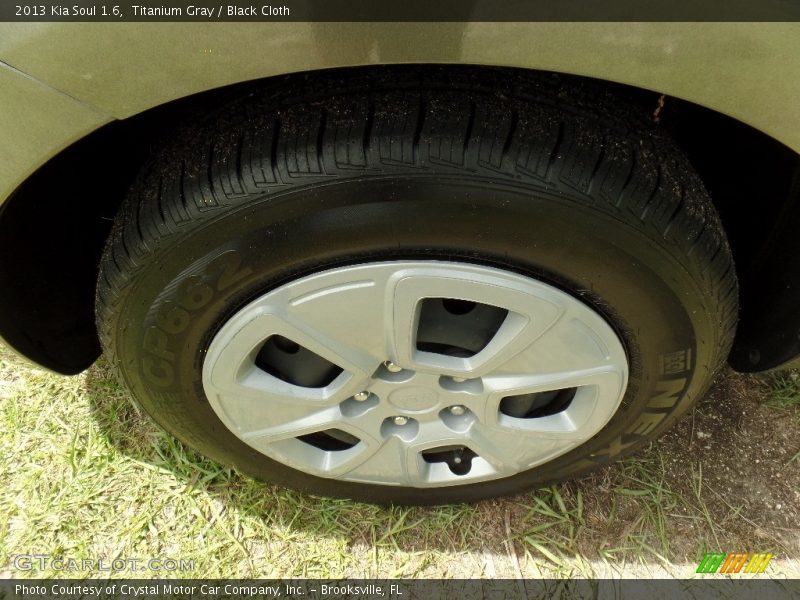 Titanium Gray / Black Cloth 2013 Kia Soul 1.6