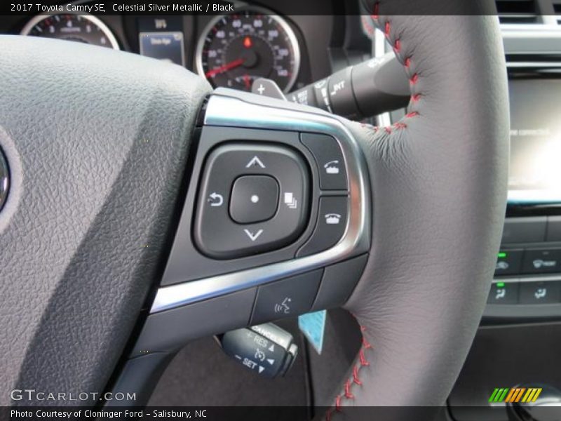 Controls of 2017 Camry SE