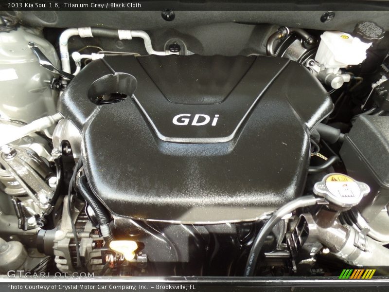 Titanium Gray / Black Cloth 2013 Kia Soul 1.6