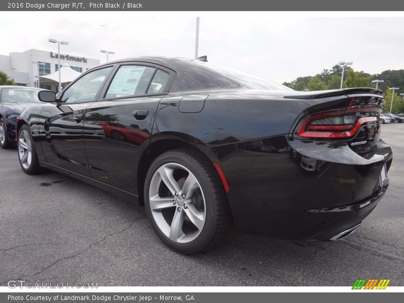Pitch Black / Black 2016 Dodge Charger R/T