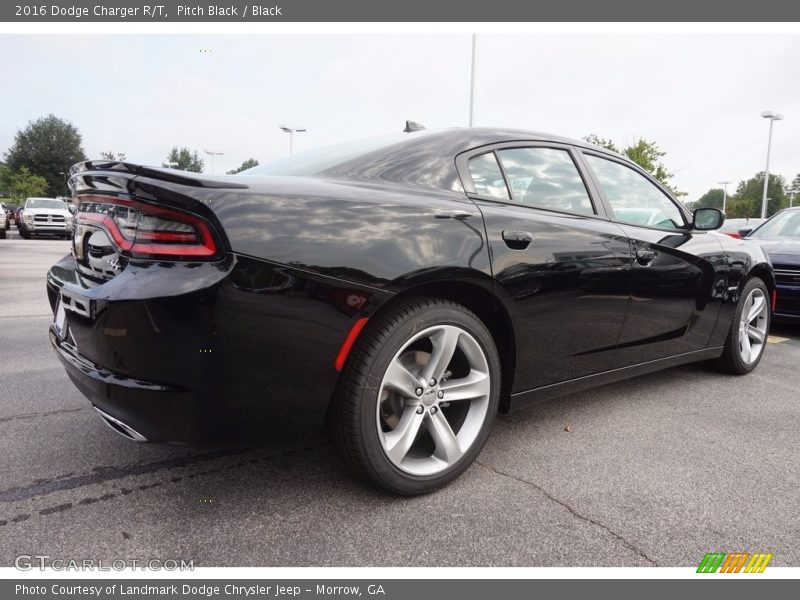 Pitch Black / Black 2016 Dodge Charger R/T