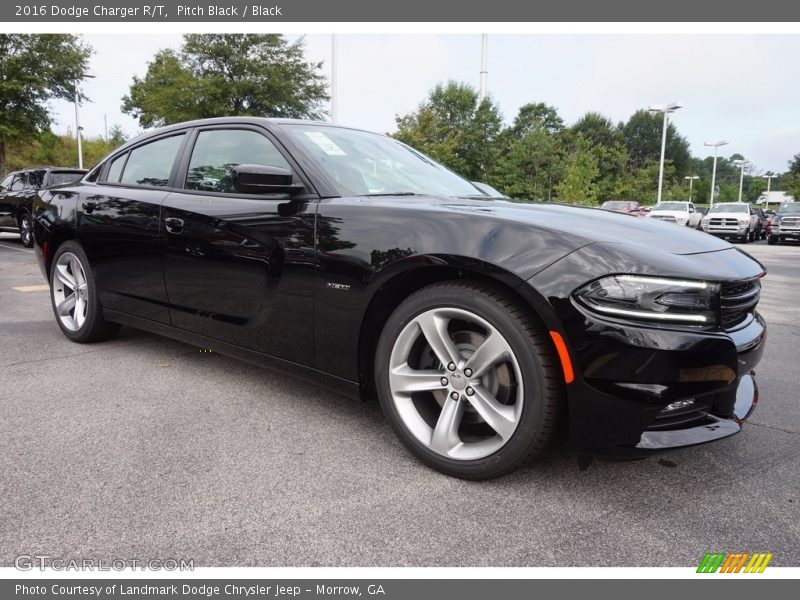 Pitch Black / Black 2016 Dodge Charger R/T
