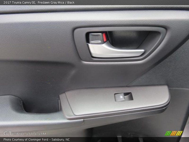 Predawn Gray Mica / Black 2017 Toyota Camry SE
