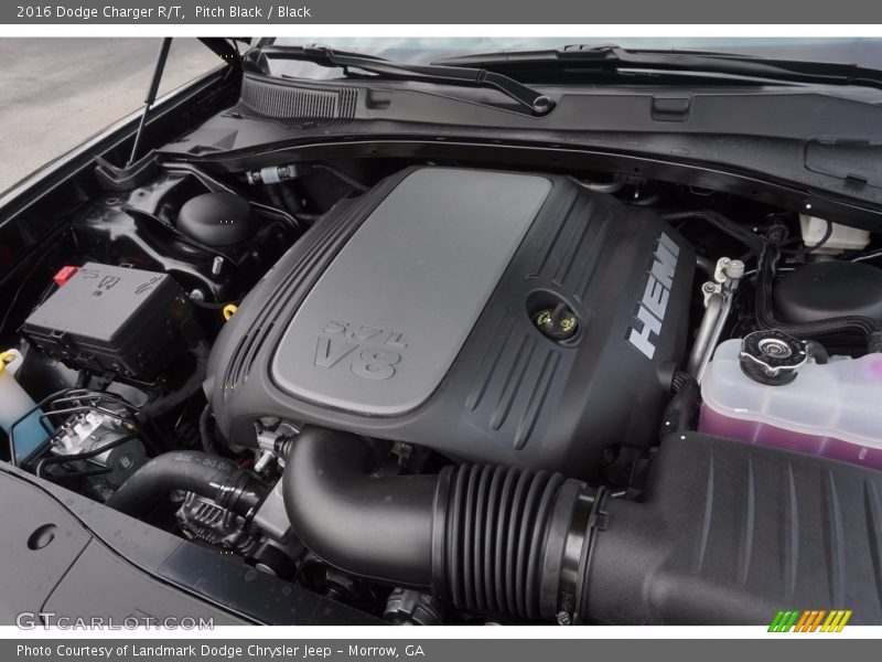 Pitch Black / Black 2016 Dodge Charger R/T