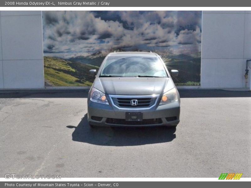 Nimbus Gray Metallic / Gray 2008 Honda Odyssey EX-L