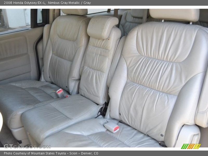 Nimbus Gray Metallic / Gray 2008 Honda Odyssey EX-L