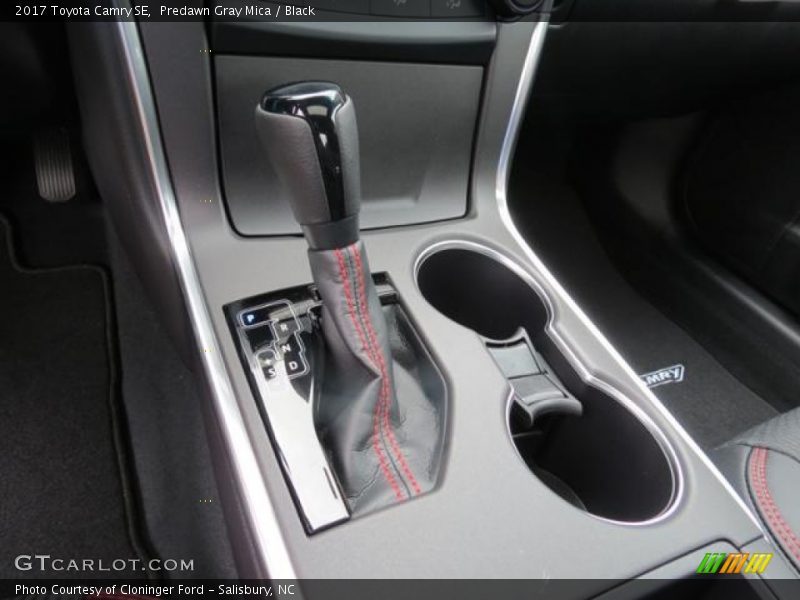 Predawn Gray Mica / Black 2017 Toyota Camry SE