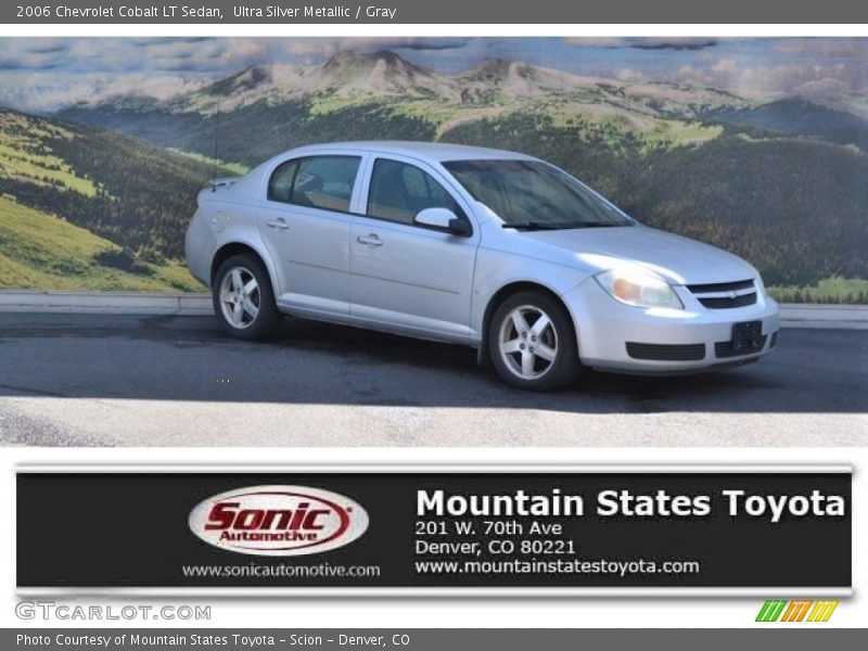 Ultra Silver Metallic / Gray 2006 Chevrolet Cobalt LT Sedan