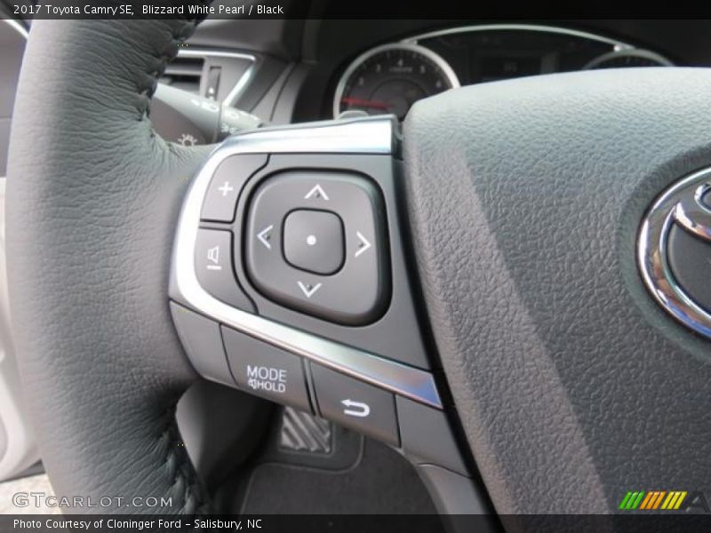 Controls of 2017 Camry SE