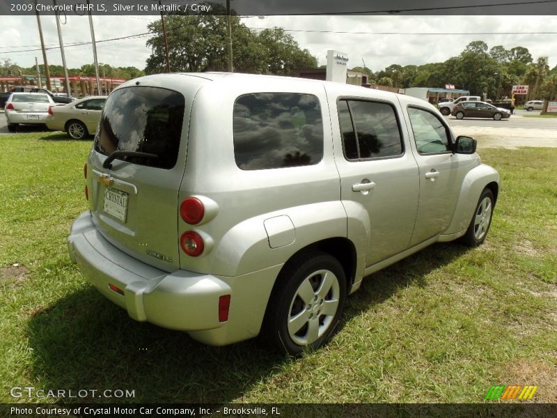 Silver Ice Metallic / Gray 2009 Chevrolet HHR LS